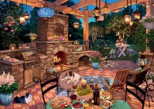Ravensburger: The Garden Kitchen (1000) legpuzzel