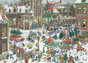 Jan van Haasteren: Kerstmis (1000) kerstpuzzel
