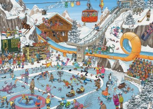 Jan van Haasteren: De Winterspelen (1000) legpuzzel