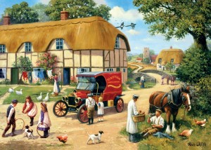 Nostalgia: Baker in the Village (1000) legpuzzel