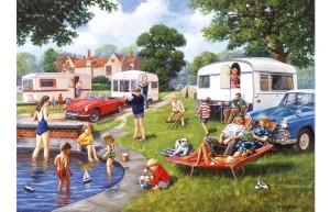 Nostalgia: Caravan Holiday (1000) legpuzzel