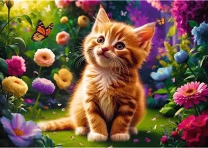 Trefl: Cute Kitty (500) kattenpuzzel