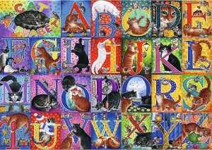 Trefl: Cat's Alphabet (500) kattenpuzzel