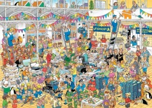 Jan van Haasteren: Studio 10 Years (1000) legpuzzel