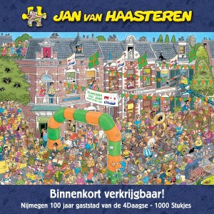 Jan van Haasteren: Nijmeegse Vierdaagse 100 Jaar (1000) legpuzzel