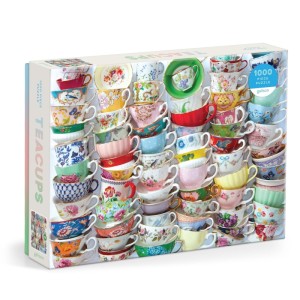 Galison: Teacups (1000) legpuzzel