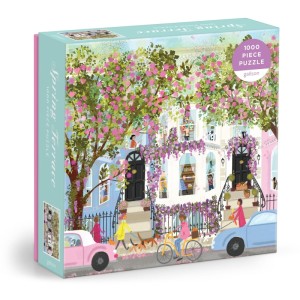 Galison: Spring Terrace (1000) legpuzzel