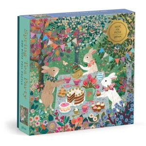 Galison: Spring Tea Party (500) vierkante puzzel