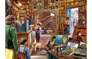 Nostalgia: Ye Olde Book Shop (1000) legpuzzel