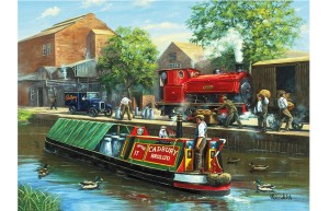 Nostalgia: Canal Transport (1000) legpuzzel