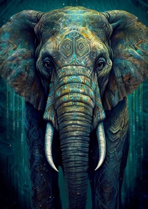 Enjoy: Oriental Grandeur (1000) verticale puzzel
