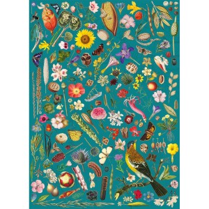 Gibsons: Floral Fantasy (1000) verticale puzzel