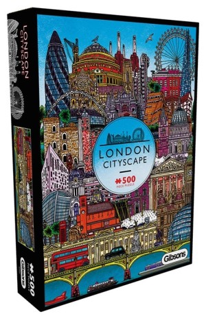 Gibsons: London Cityscape (500) verticale puzzel