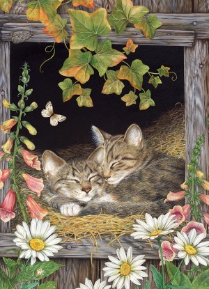 Cobble Hill: Sisters (500XL) verticale puzzel