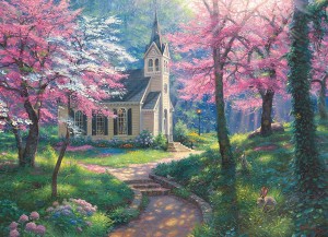 Cobble Hill: Spring's Embrace (500XL) legpuzzel