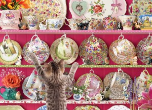 Cobble Hill: High Tea High Jinks (500XL) kattenpuzzel