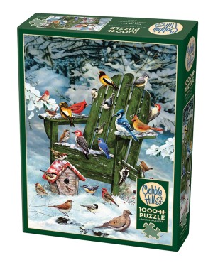 Cobble Hill: For the Birds (1000) verticale puzzel