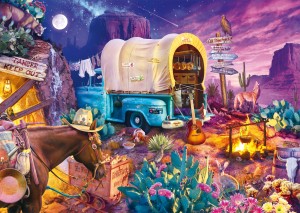 Schmidt: A Charming Wild West campout (1000) legpuzzel