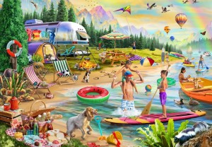 Bluebird: Lakeside Summer Camp (1000) legpuzzel
