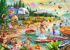 Bluebird: Lakeside Summer Camp (500) legpuzzel