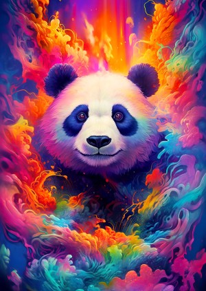 Enjoy: Panda Daydream (1000) verticale puzzel