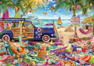 Schmidt: A Sunny Break at the Seaside (1000) legpuzzel