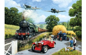 Nostalgia: 1940s Summer (1000) legpuzzel
