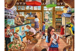 Nostalgia: Ye Olde Pet Shoppe (1000) legpuzzel