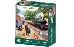 Nostalgia: Train Spotting (1000) treinpuzzel