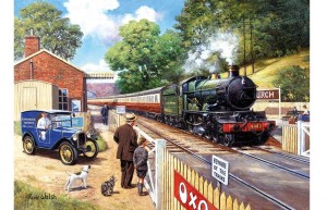 Nostalgia: Train Spotting (1000) treinpuzzel