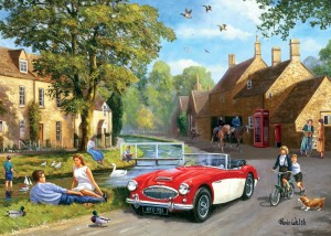 Nostalgia: Cotswold Village (1000) legpuzzel