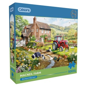 Gibsons: Macneil Farm (500XL) legpuzzel