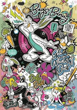 Trefl: Looney Tunes (1000) verticale puzzel
