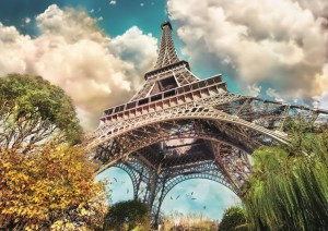 Trefl: Eiffel Tower in Paris (1000) legpuzzel