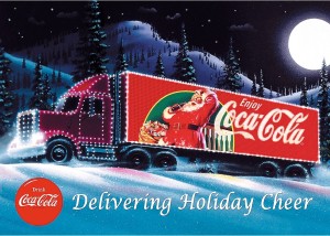 Trefl: Coca Cola Christmas Caravan (1000) kerstpuzzel