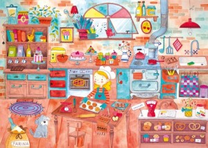 Magnolia: Colorful Bakery (1000) legpuzzel