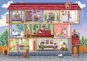 Magnolia: Sweet Home (1000) legpuzzel