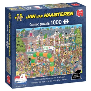 Jan van Haasteren: Nijmeegse Vierdaagse 100 Jaar (1000) legpuzzel