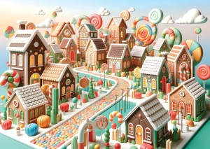 Yazz: Candy Land (1000) legpuzzel