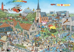 Jan van Haasteren: Rondje Texel (1000) legpuzzel
