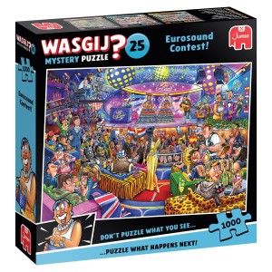 Jumbo: Wasgij Mystery 25 Eurosound Contest (1000) legpuzzel