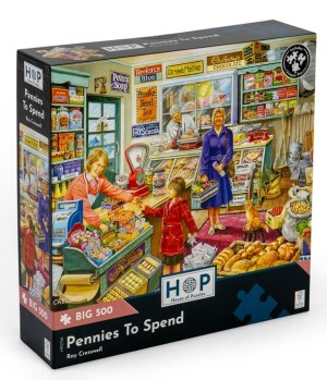 House of Puzzles: Pennies to Spend (500BIG) legpuzzel