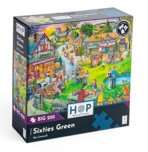 House of Puzzles: Sixties Green (250BIG) legpuzzel