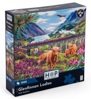 House of Puzzles: Glenfinnan Ladies (1000) legpuzzel