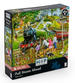 House of Puzzles: Full Steam Ahead (500BIG) legpuzzel