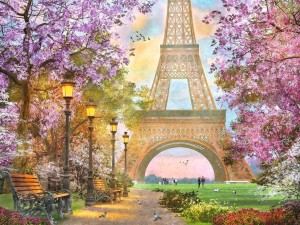 Ravensburger: Paris Romance (1500) legpuzzel OP = OP