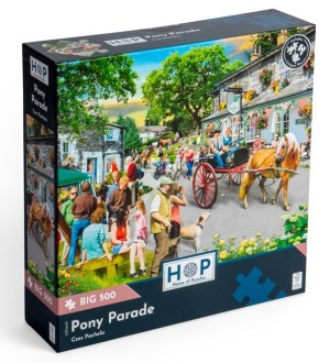 House of Puzzles: Pony Parade (500BIG) legpuzzel