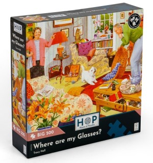 House of Puzzles: Where are my Glasses (500BIG) legpuzzel