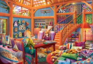 Bluebird: Hobby Room (1500) legpuzzel