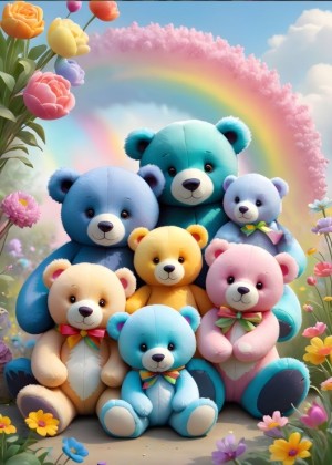 Bluebird: Teddy Bears (300) kinderpuzzel